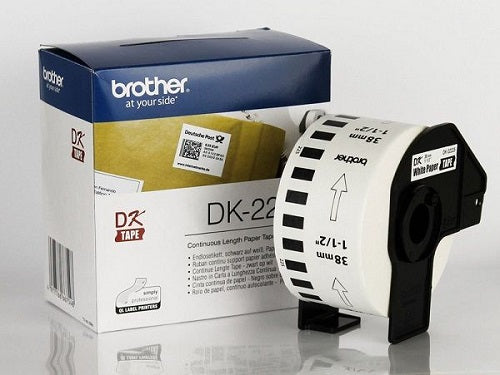 Brother DK-22225 Continuous Paper Tapes 38mm x 30.48m - Labelzone